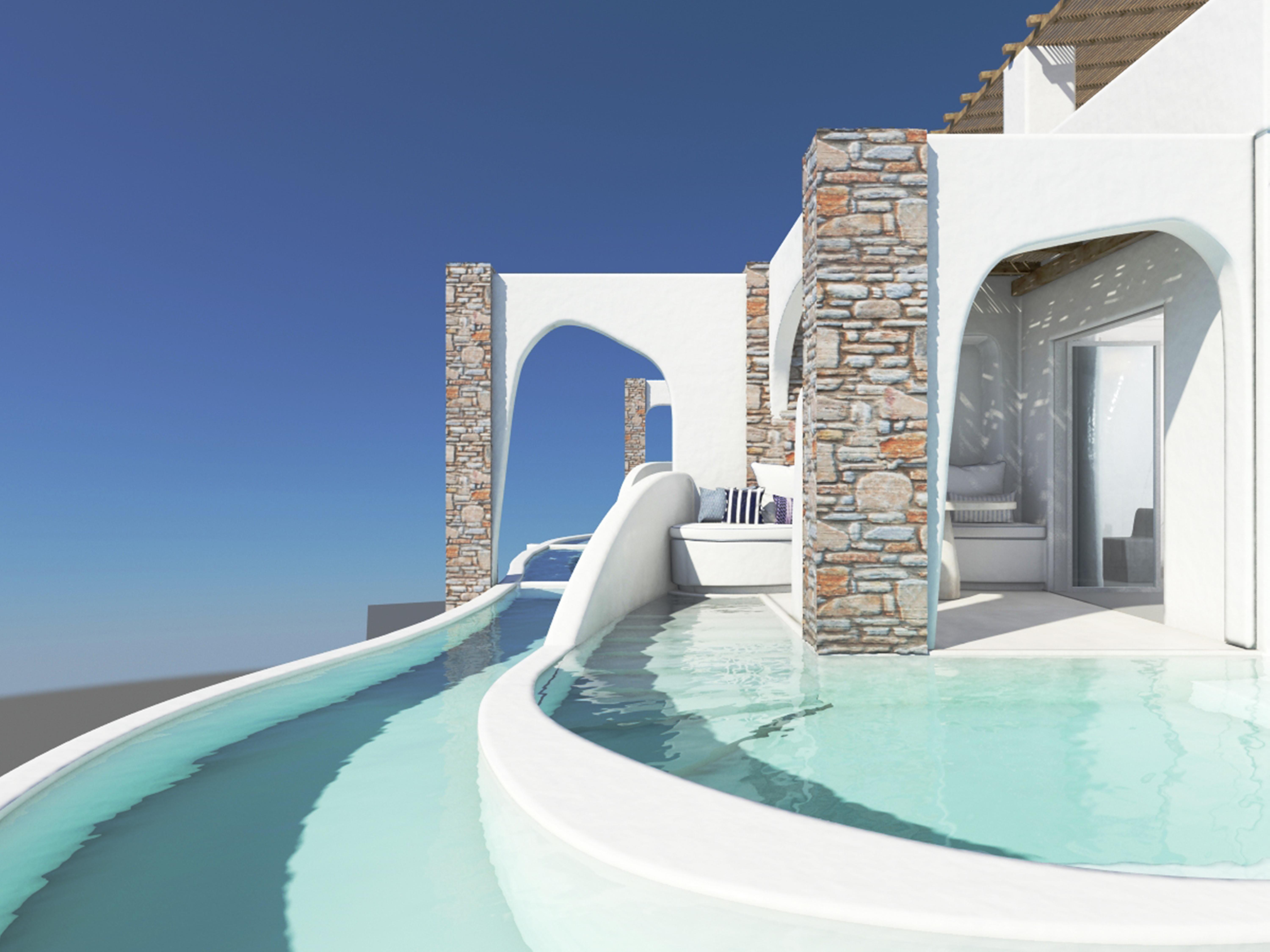 Aloni Hotel & Suites Piso Livadi Buitenkant foto