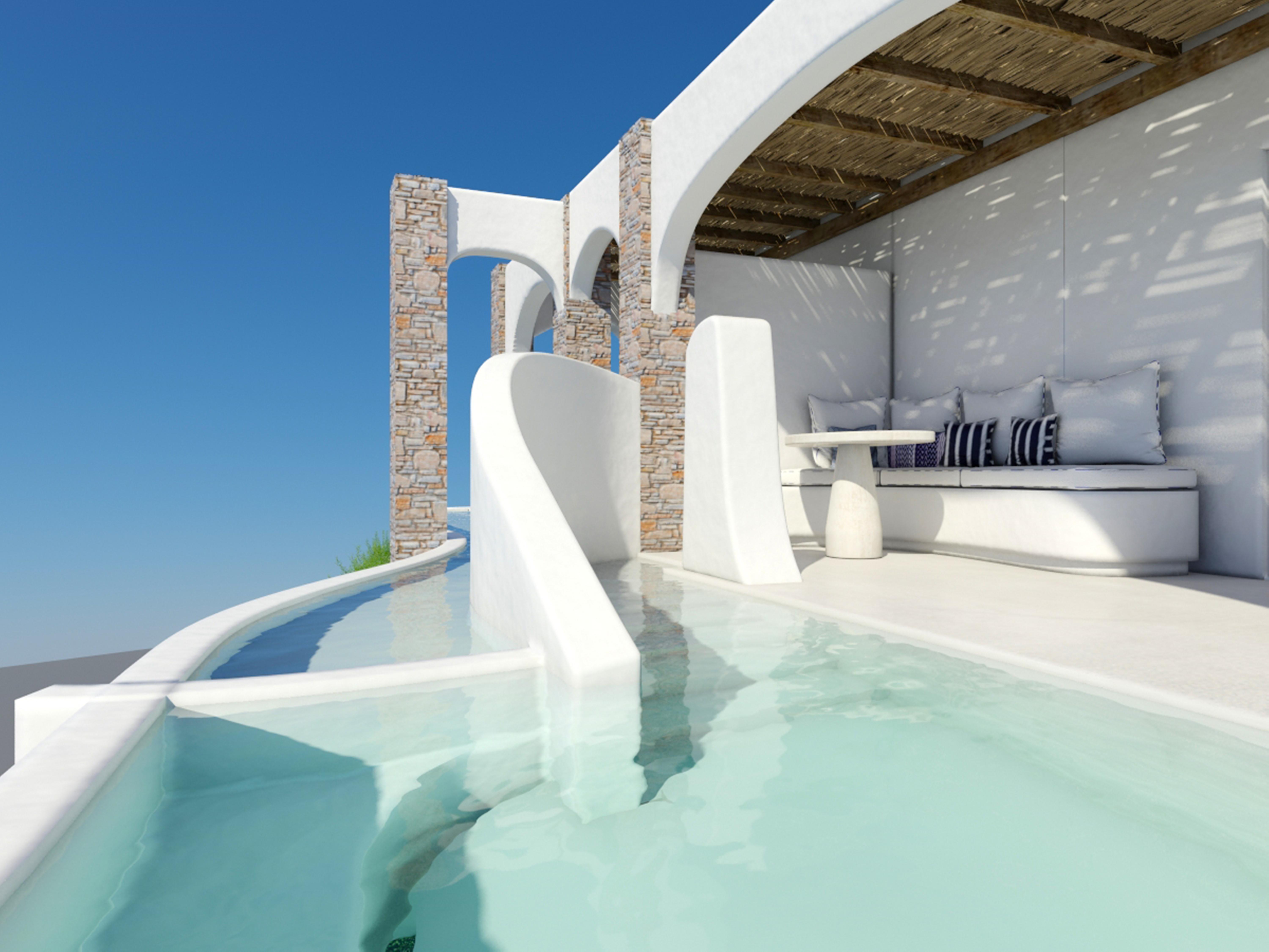 Aloni Hotel & Suites Piso Livadi Buitenkant foto