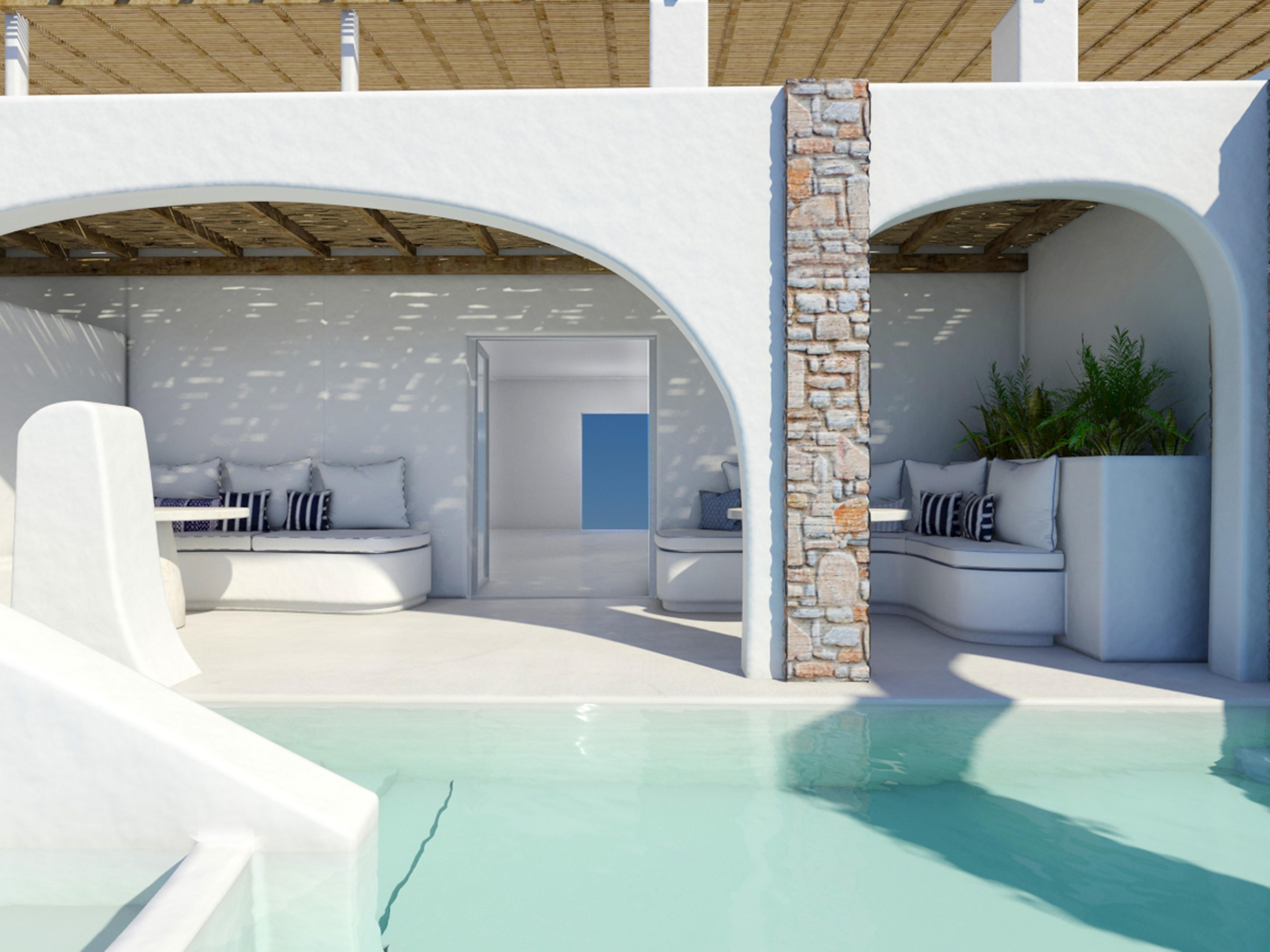 Aloni Hotel & Suites Piso Livadi Buitenkant foto