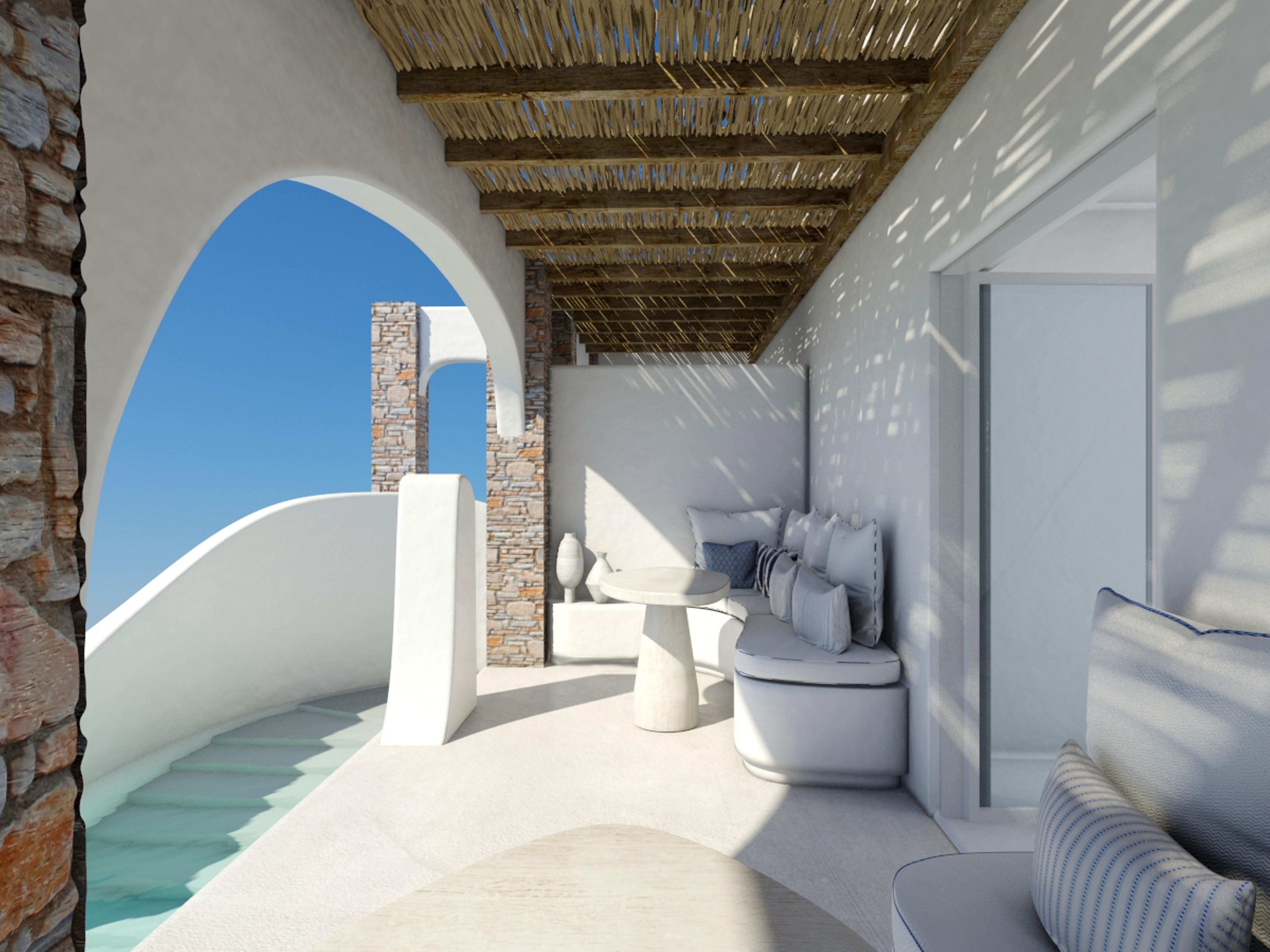 Aloni Hotel & Suites Piso Livadi Buitenkant foto